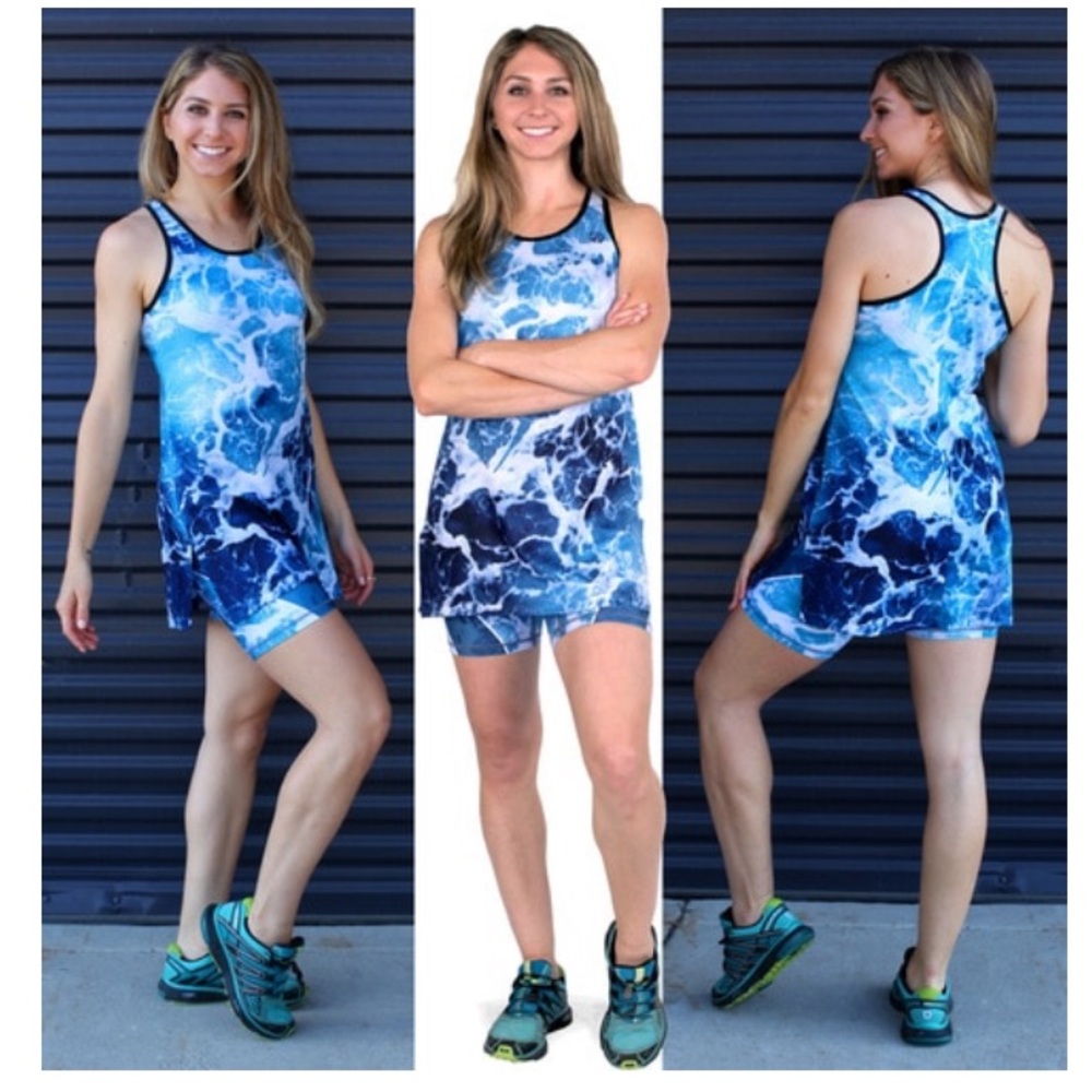 INKnBURN Women’s Sea Foam Sports Dress XS
